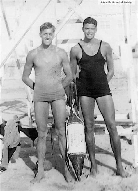 retro men swimsuit 1950.